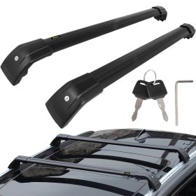 VEVOR Cross Bar Roof Racks for Hyundai Tucson 2016 2017 2018 2019 2021 Black Color New Top Roof Rack Crossbar Black