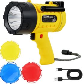 USB Super Bright Rechargeable Spotlight Flashlight 1000, 000LM Searchlight