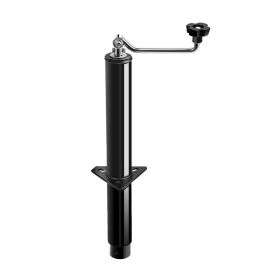 Utility Trailer Yacht Trailer Jack Stand with Handle (Color: Black B, Load Capacity: 5000 lbs)