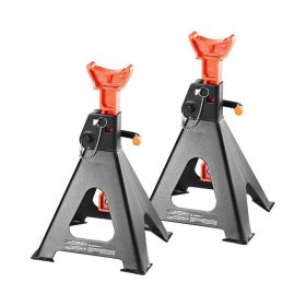 Adjustable Height Jack Stands for lifting Pickup Truck Car (Color: Black, Load Capacity: 3 Ton)